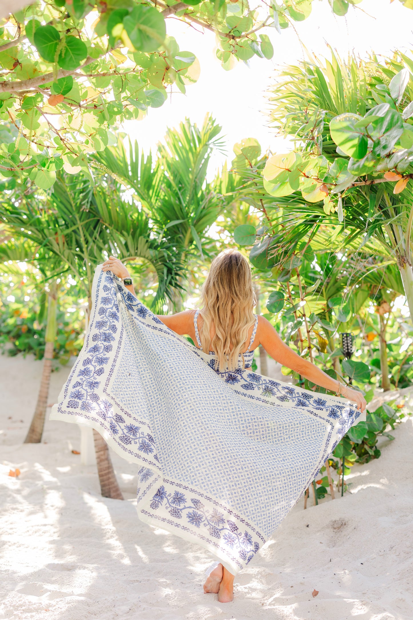 Pareo Wrap in Santorini Dots