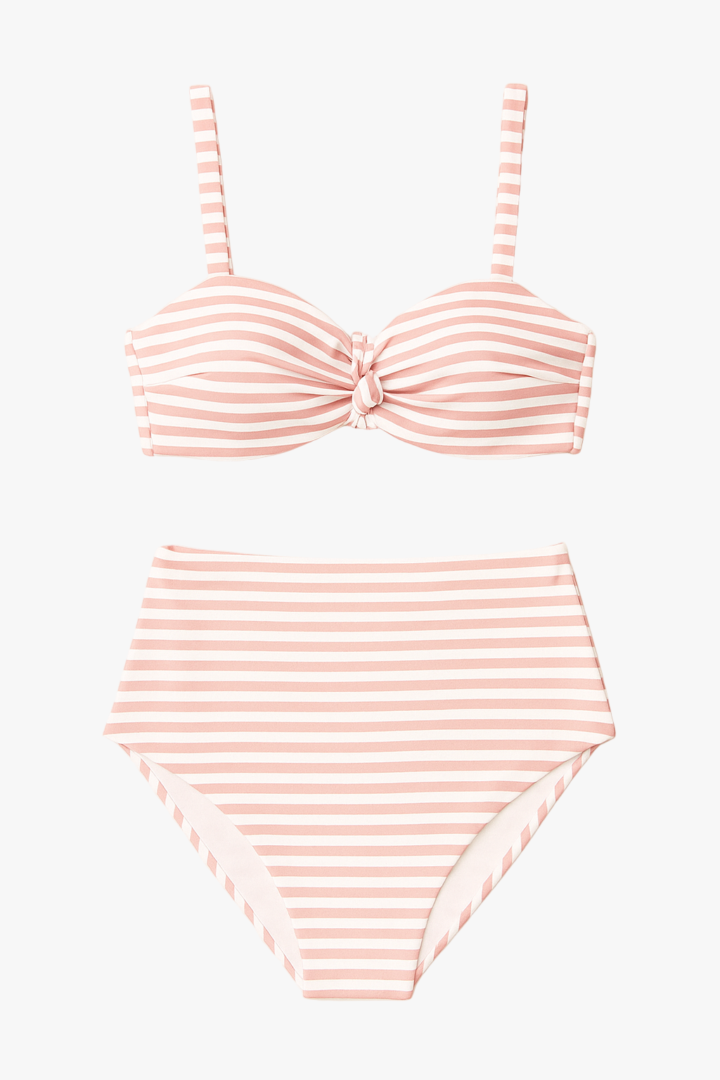 Mackenzie Two-Piece High Waisted Bottom in Sunbeam Stripe