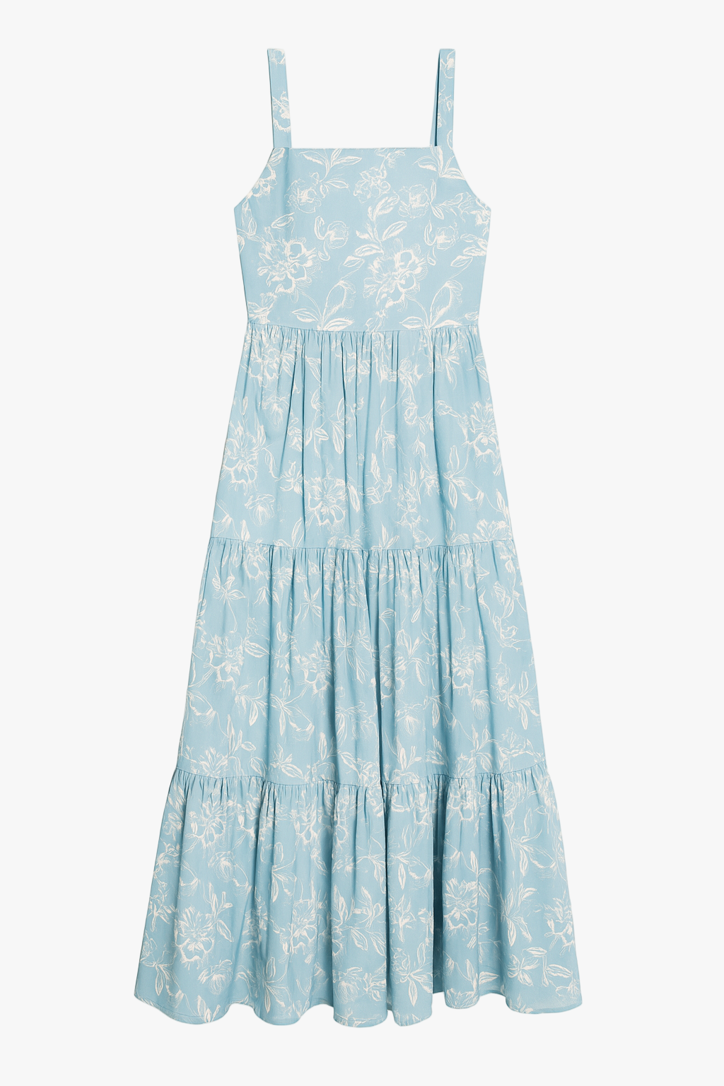 Shea Long Dress in Meadow Whisper