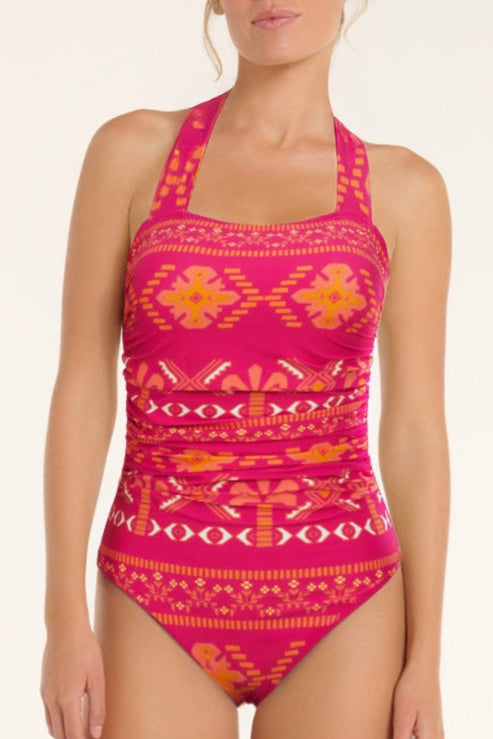 Back in Marilyn One-piece in in Tribal Gone West by Hermoza 