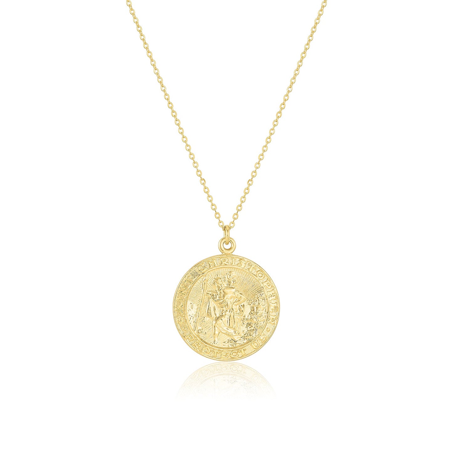 Saint Christopher Necklace by Set & Stones