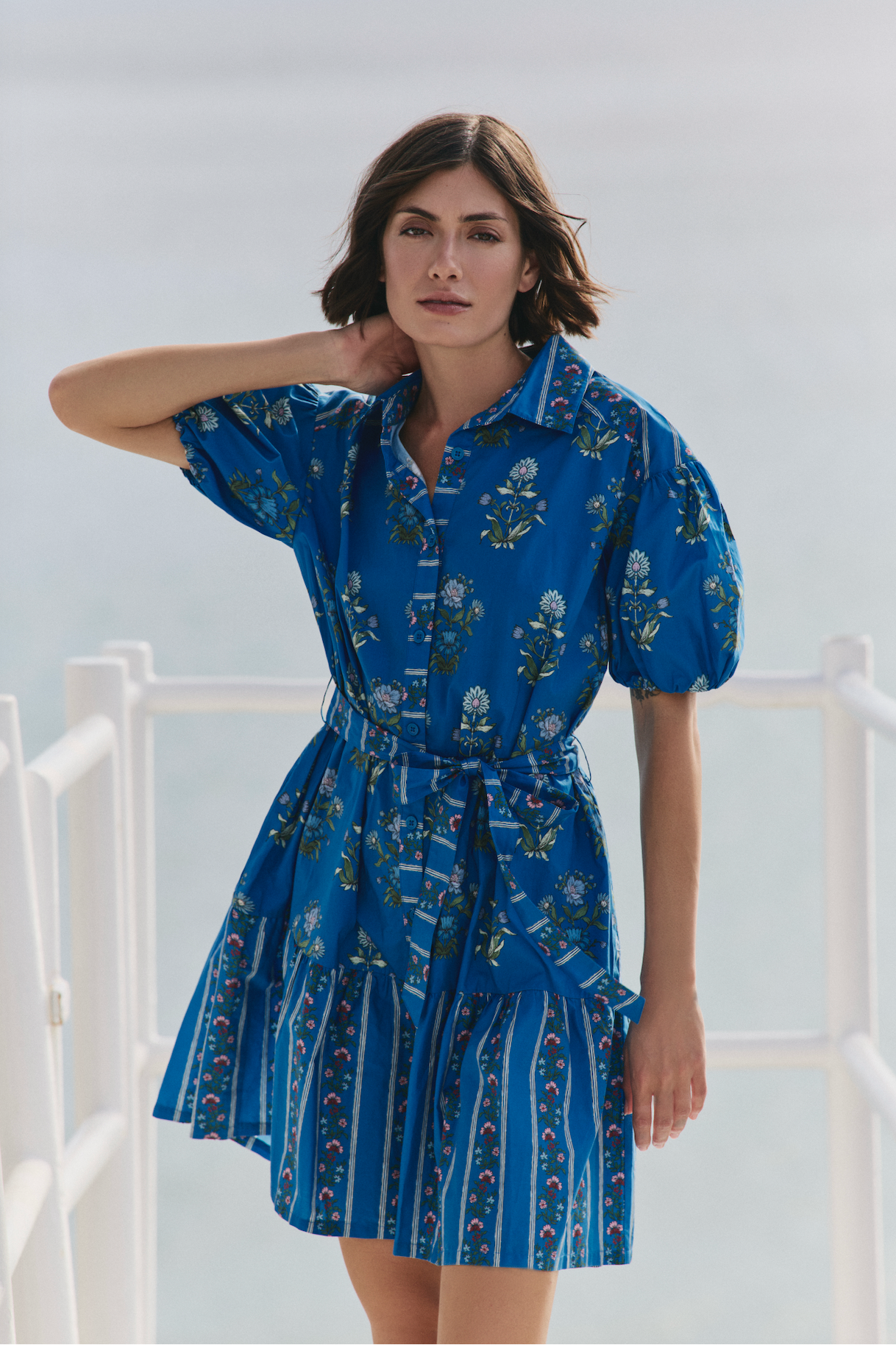 blue prairie dress Hermoza Becky Mini Dress | Party on Prairie | XS | Adult
