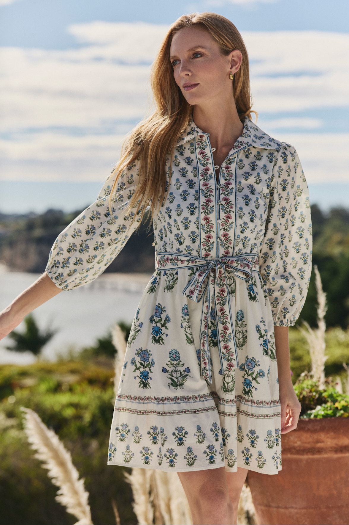 Halle Mini Dress in Party on the Prairie