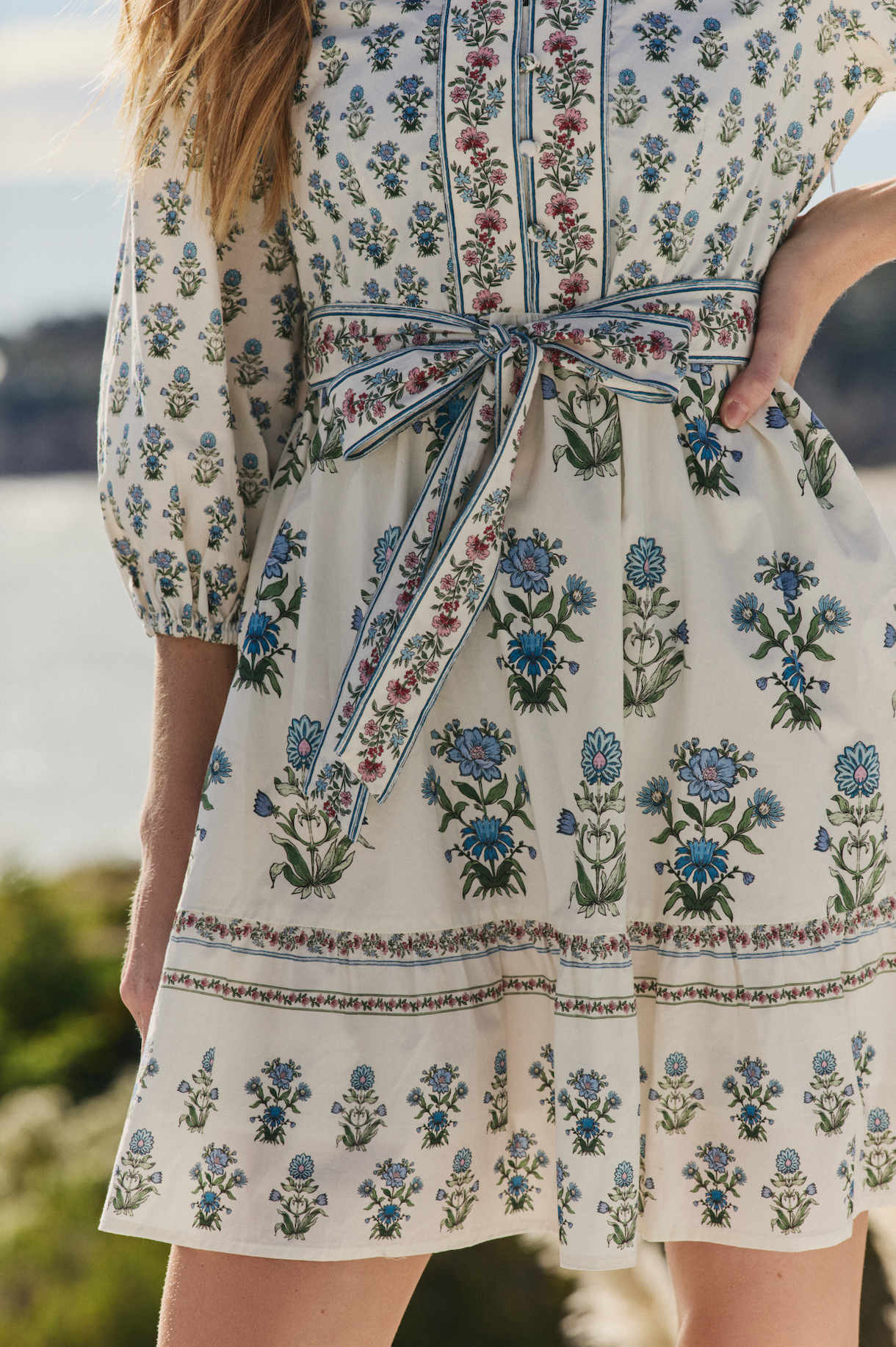 Halle Mini Dress in Party on the Prairie