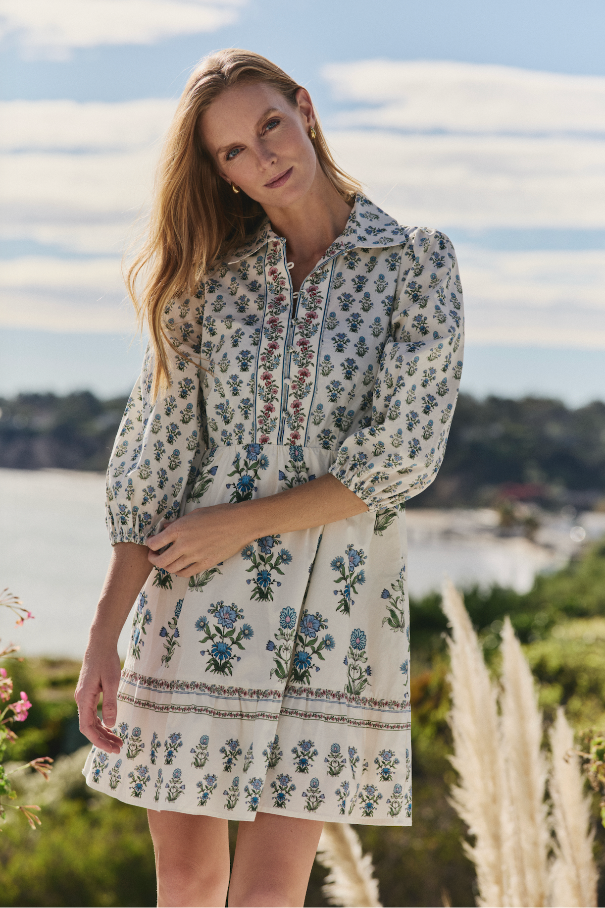 Halle Mini Dress in Party on the Prairie