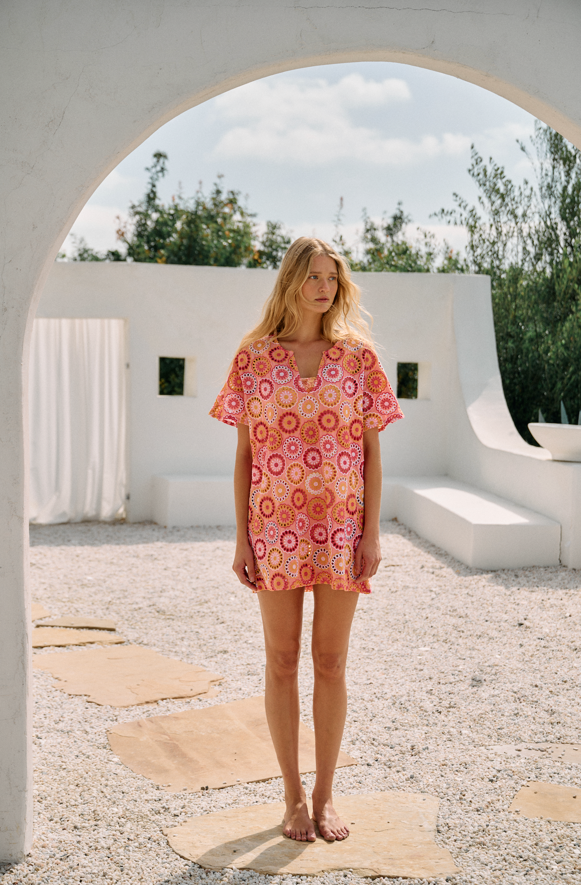 Joyce Daphne Tunic Dress Multi