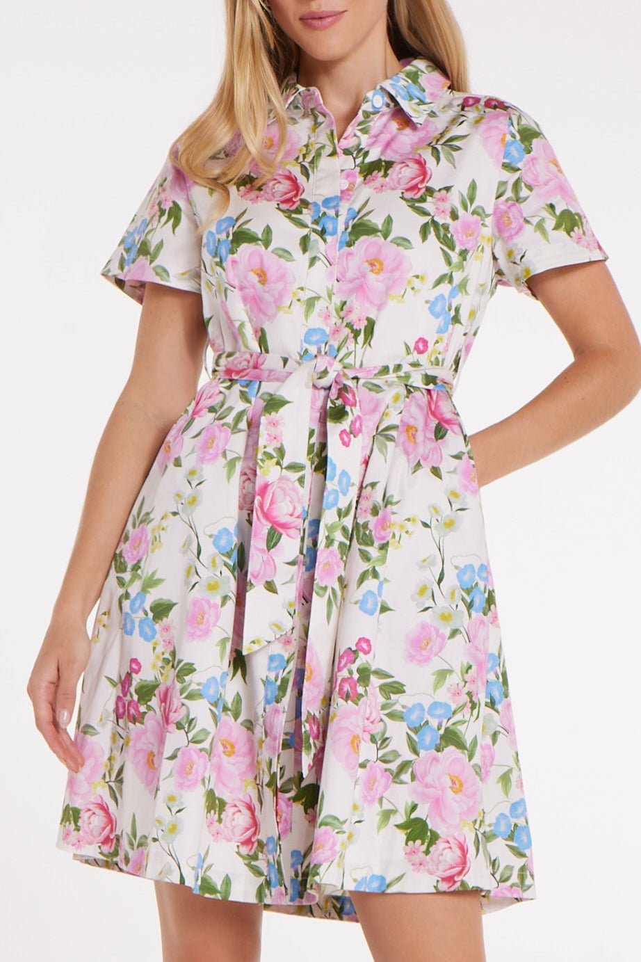 Emma Kate Dress in Blooming in Breeze