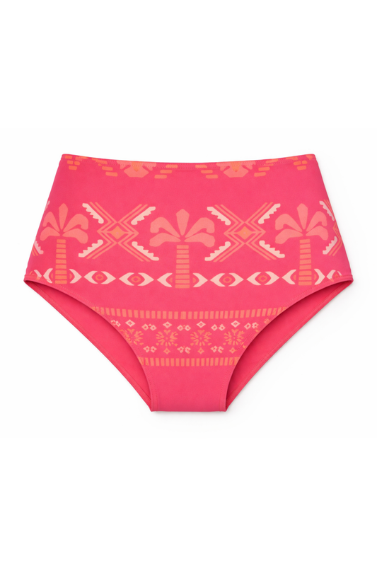 Vanessa High Waisted Sculpting Bottom in Tribal Gone West - FINAL SALE
