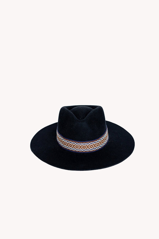 Black Western Hat by Andeana Hats