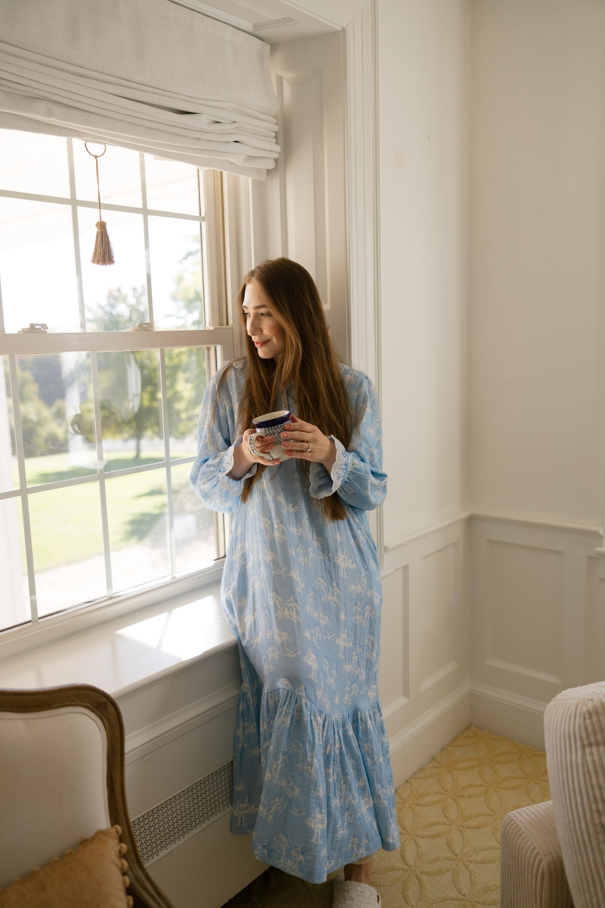 Celine Pajama Dress Enchanted Meadow