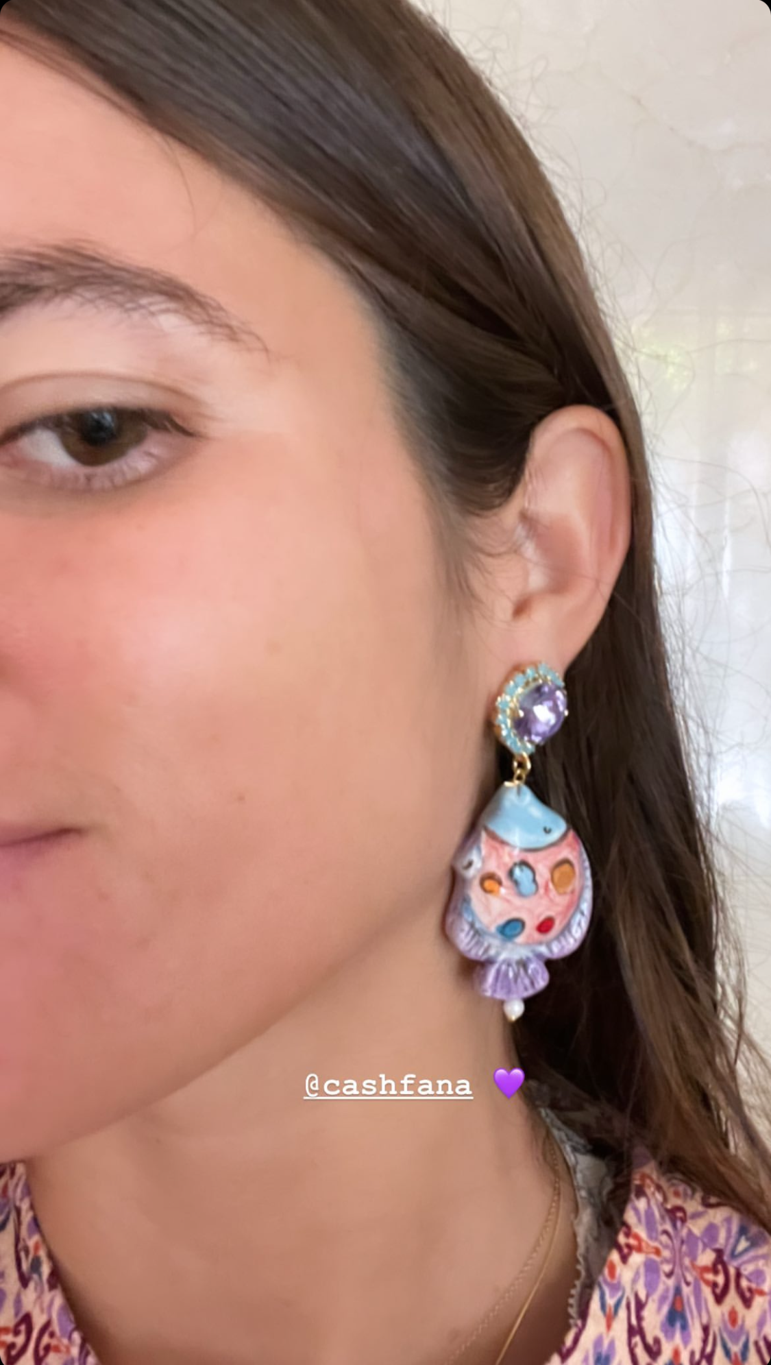 Pececito Earrings by CASHFANA