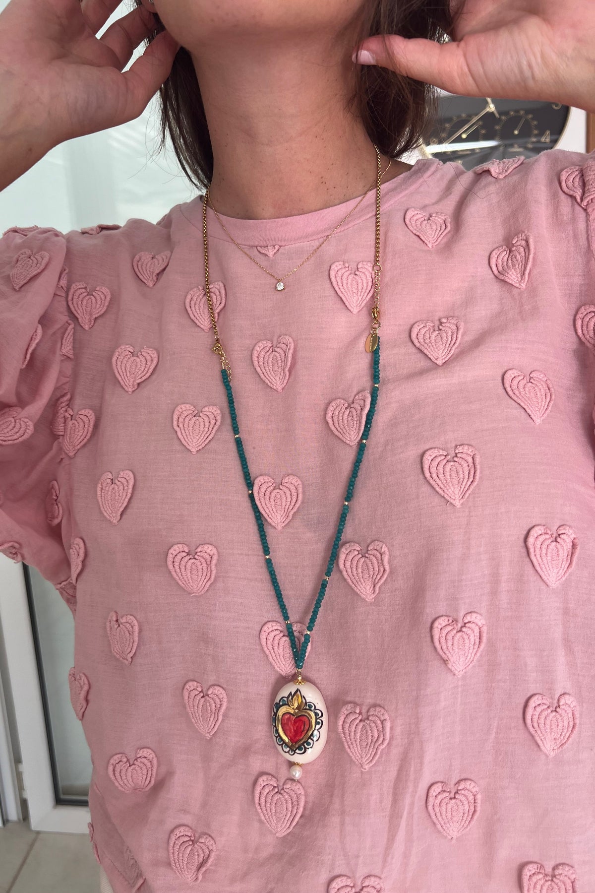 Cuore Biancho Necklace