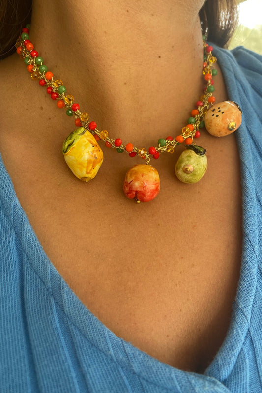 Tutti Frutti Necklace by CASHFANA