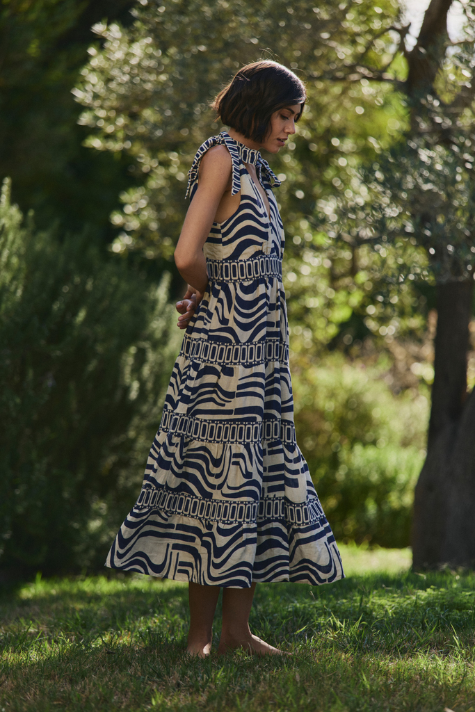 Jackie Maxi Dress in Revel In Retro