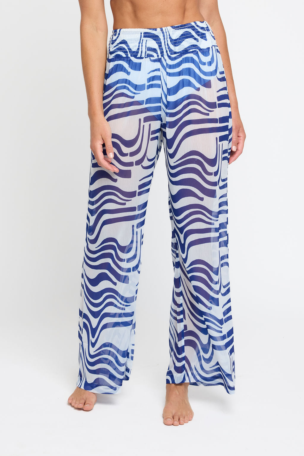 Nora High waisted Pants Cover up Revel Retro FINAL SALE