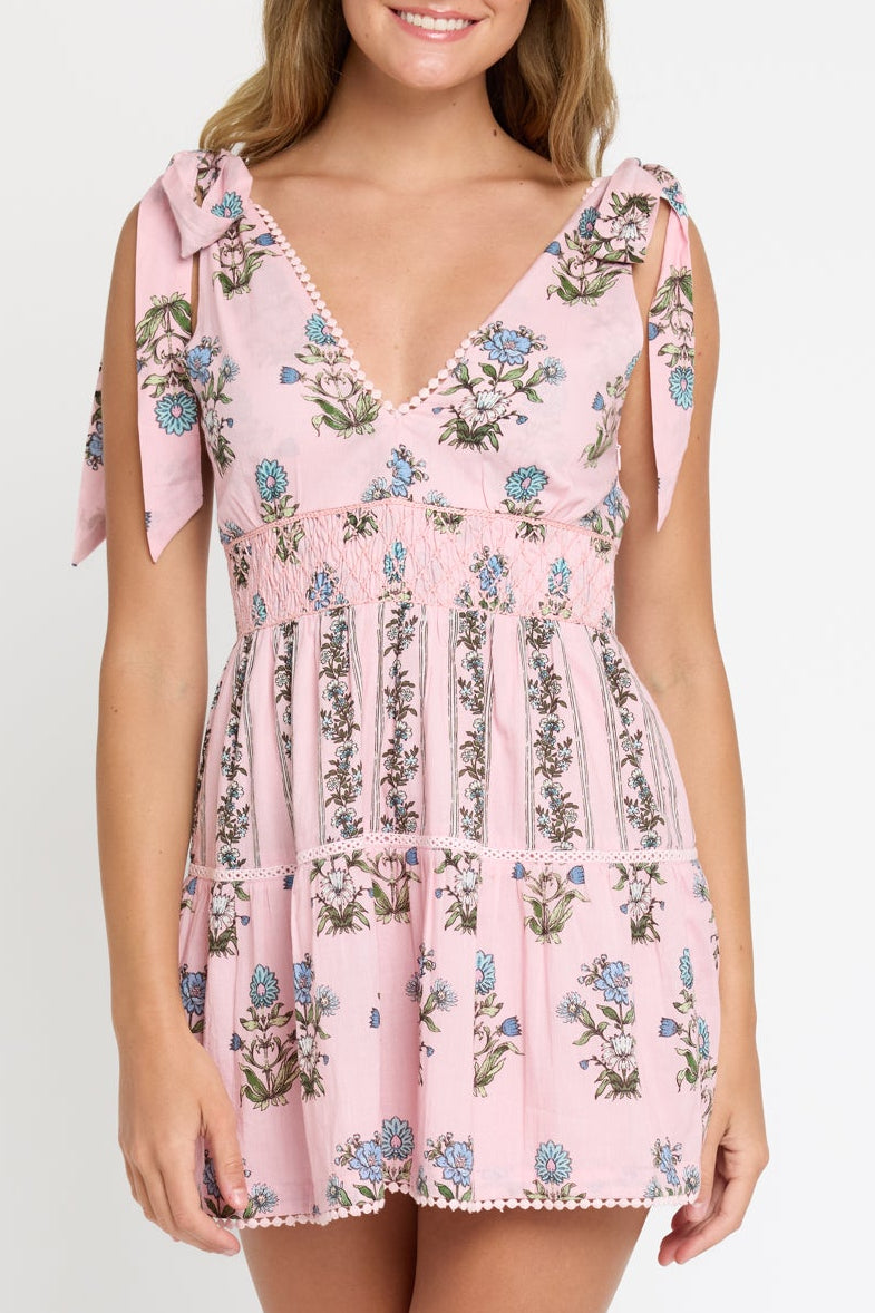 Jaclyn Mini Dress in A Moment In Time