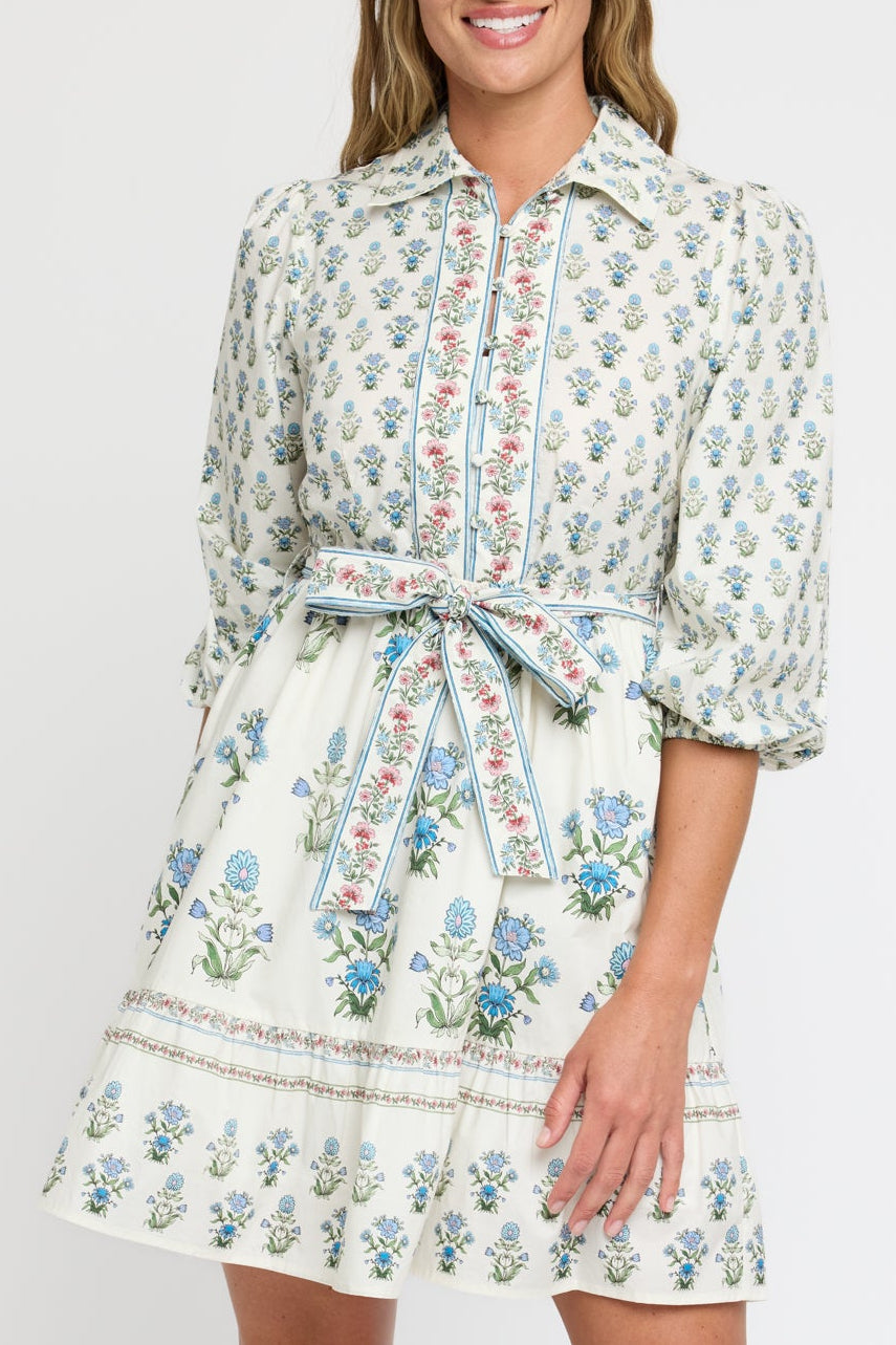 Halle Mini Dress in Party on the Prairie