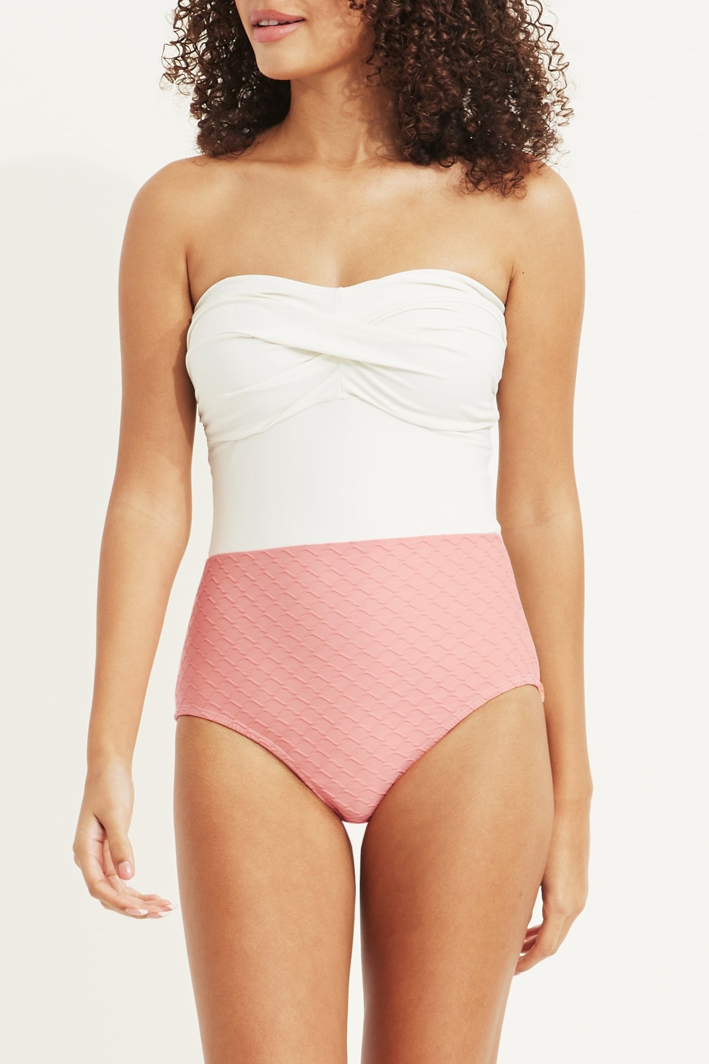 Liz Sweetheart Strapless One-piece Swimsuit- FINAL SALE