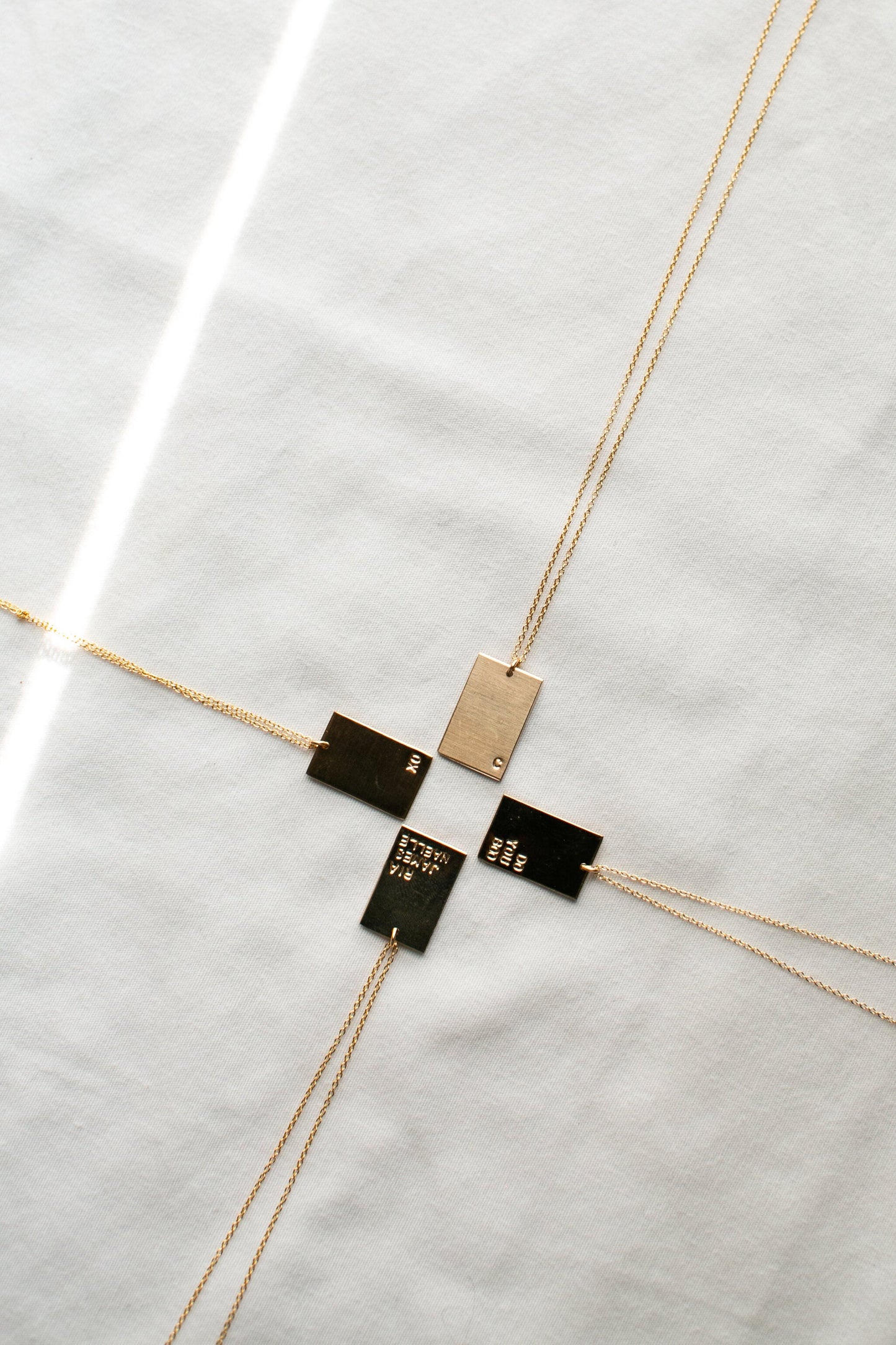 Goldie "MAMA" Necklace by Set & Stone