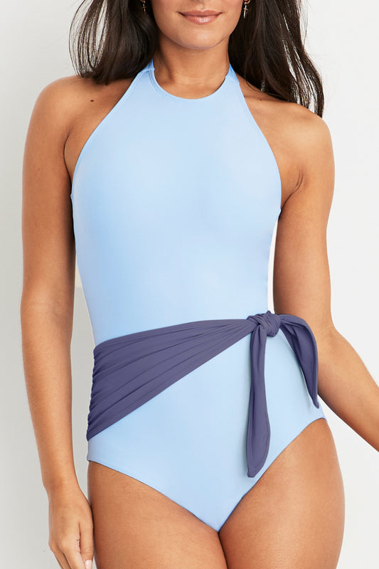 Halter One Piece Swimsuits - Modest Bathing Suits – Hermoza