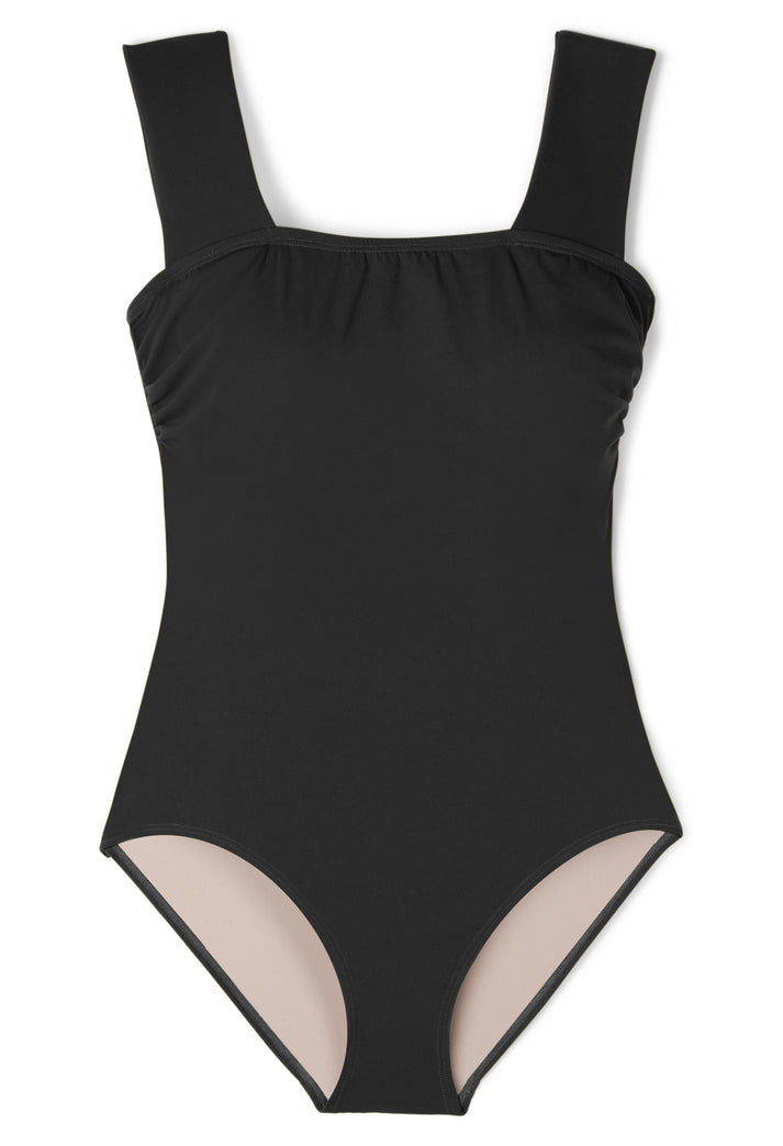 Women's Full Coverage Swimsuit - Marisa Black One-piece – Hermoza